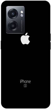 Voleano Back Cover for Realme Narzo 50 5G, RMX3571, APPLE, LOGO, APPLE LOGO, APPLE PRINTED