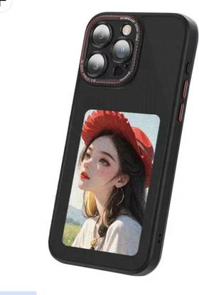IMAHAl Back Cover for IPhone 15Pro Smart NFC 3-color Electronic Ink Screen Phone Case