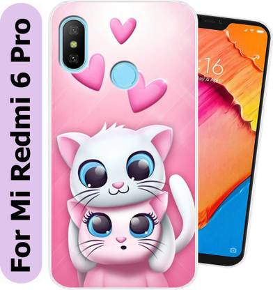 SmartGoldista Back Cover for Mi Redmi 6 pro