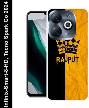 ANGELSKY Back Cover for Infinix Smart 8 HD, RAJPUT, BANNA,RAJPOOT BANNA