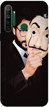 ThePrintlink Back Cover for Realme 5i, RMX2030, MONEY, HEIST, PROFESSOR, WEB SERIES