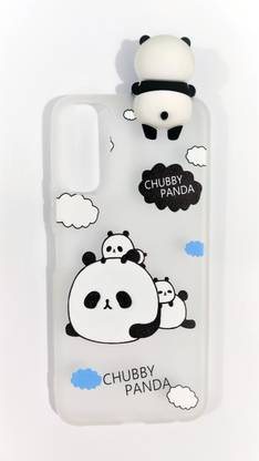 RM मोबाइल एक्सेसरीज़ Back Cover Vivo Y20 Chubby Panda Cover के लिए