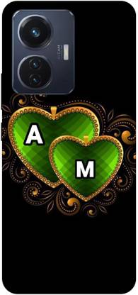 द प्रिंट लिंक Back Cover Vivo T1 44W, A M, A LOVE M, A M NAME, A M ALPHABET, LOVE के लिए