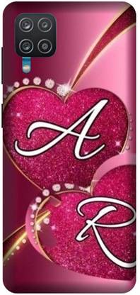 Printrembo Back Cover for Samsung Galaxy M12,AR,A LOVES R,AR NAME,AR Love,ALPHABET
