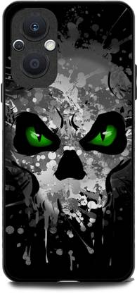 INDICRAFT Back Cover for OPPO F21 Pro 5G (SKULL, DARKNESS, GANGSTER, PUNK, MONSTER )