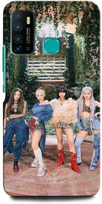 GRAFIQE Back Cover for Infinix Hot 9 LISA, JENNIE, ROSE, JISOO, BLACK PINK GIRL