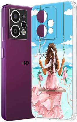 Fashionury Back Cover for HMD Crest Max 5G