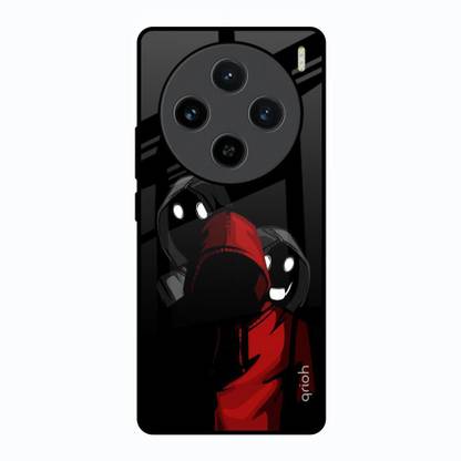 QRIOH Glass Back Cover for Vivo X100 5G