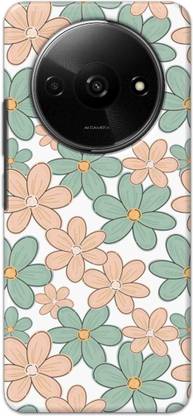 NDCOM Back Cover for XIAOMI REDMI A3 2024 / POCO C61 / XIAOMI REDMI A3X Aesthetic Flowers Printed Hard Case