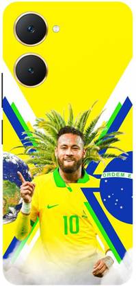 DIKRO Back Cover for vivo T3 Lite 5G, V2356, NEYMAR, JR, FRANCE, PSG, FOOTBALL, PLAYER