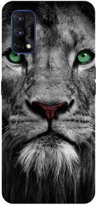 ADZIRE Back Cover for realme 7 Pro, RMX2170, LION, ANGRY, LION, SHER
