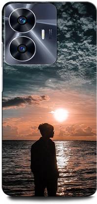 GRAFIQE Back Cover for Vivo Y02T ALONE BOY, SAD BOY, NATURE, SKY, SEA
