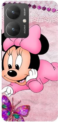 play fast Back Cover for POCO M6 5G, MZB0FQQIN, MICKEY, MOUSE, MINNIE, MOUSE, DOLL, TEDDY, LOVE