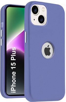 Coverskart Premium Leather Back Cover for Apple iPhone 15 Plus, Hybird Anti shock Drop Protection Alloy Buttons inner Velvet