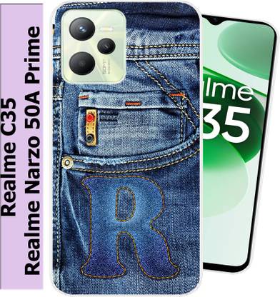 SmartGoldista Back Cover for Realme C35, Realme Narzo 50A Prime