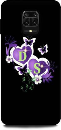 Thecoverking Back Cover for Redmi Note 10 Lite, D S, D LOVE S, D S NAME, D S ALPHABET, HEART