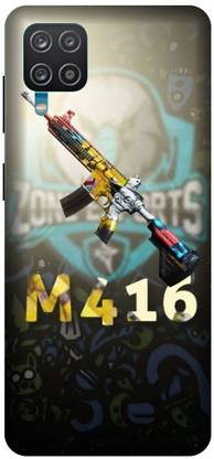 Printrembo Back Cover for Samsung Galaxy F12,M 416- PUBG GAN printed back cover