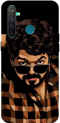 ADZIRE Back Cover for realme 5 Pro, RMX1971, VIJAY, THALAPATHY, SOUTH, ACTOR, HERO, MASTER