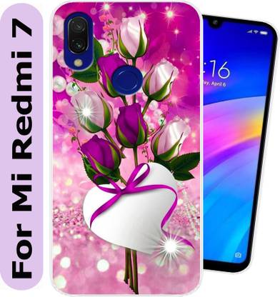 SmartGoldista Back Cover for Mi Redmi 7