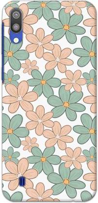 NDCOM Back Cover for Samsung Galaxy M10 Aesthetic Flowers Printed Hard Case