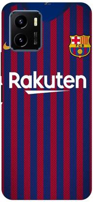 DIKRO Back Cover for vivo Y01, V2166, RAKUTEN, FCB, BARCELONA