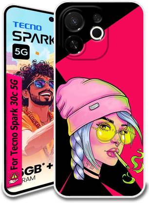 Coolcase Back Cover for Tecno Spark 30C 5G
