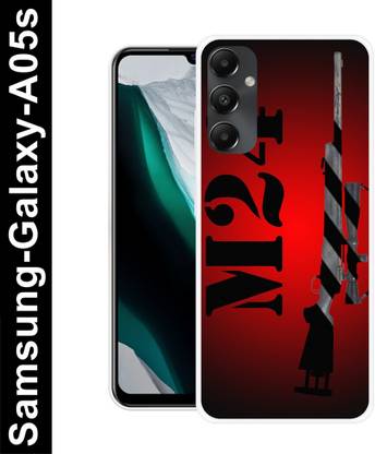 MD CASES ZONE Back Cover for Samsung Galaxy A05s pubg M24 ,Pubg , pubg gun Premimum Silicon Mobile Back Cover