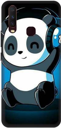 PHONE WALEY.COM Back Cover for VIVO Y15 , VIVO 1901 ,Music Headphone,Printed Back cover