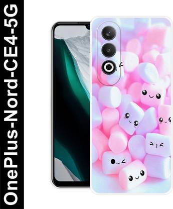 Bluvver Back Cover for OnePlus Nord CE4, CPH2613 cute emojis back cover