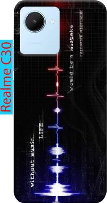 Azure Back Cover for Realme C30