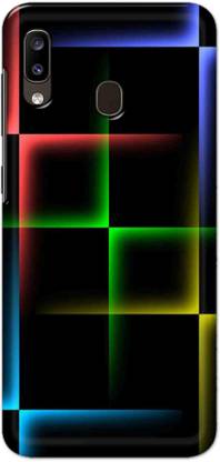 NDCOM Back Cover for Samsung Galaxy A20 Bright Flash Light Printed