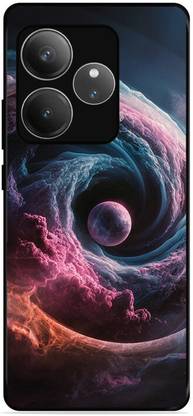 leeon Back Cover for Realme GT6, Colorful Universe