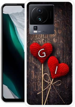 INTELLIZE Back Cover for IQOO Neo 7 Pro 5G GI, G LOVE I, I LOVE G, G LETTER, I LETTER, GI NAME