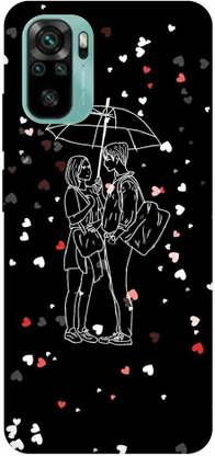 द प्रिंट लिंक Back Cover Redmi Note 11 SE, MZB0CKAIN, GIRL, BOY LOVE, CUTE GIRL, ANIME, CARTOON के लिए