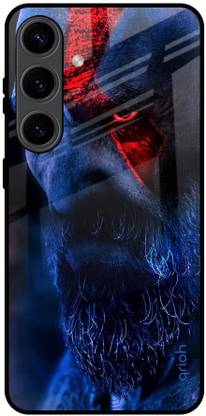 QRIOH Glass Back Cover for Samsung Galaxy S24 5G