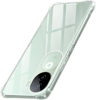 ShieldTech Back Cover for Vivo V40e 5G, With 360 Degree Protection Crystal Clear Soft TPU + PC Case