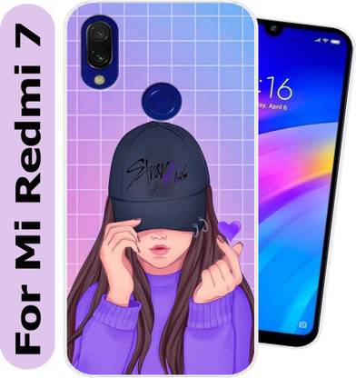 SmartGoldista Back Cover for Mi Redmi 7