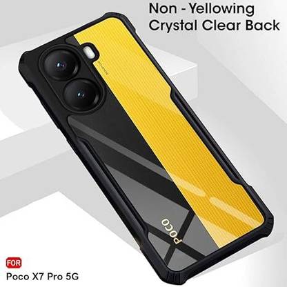 Kosher Traders Back Cover for Poco X7 Pro ( Shockproof Hybrid Eagle back case