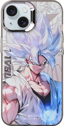 MS-Shield Back Cover for Apple iPhone 15, 3D Anime Goku, Embossed High Quality Back Case