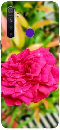 ADZIRE Back Cover for realme 5i, RMX2030, RED, ROSE, ROSES, FLOWER