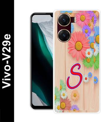 लकी MOBI.COM Back Cover Vivo V29e 5G, S NAME, S LOVE, S ALPHABET, S LETTER NAME के लिए