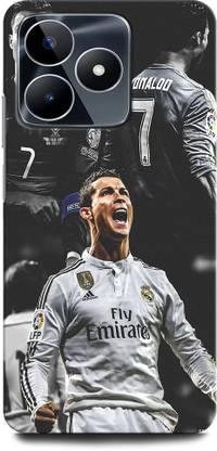 INTELLIZE Back Cover for Realme C51 RMX3830 CRISTIANO RONALDO, RONALDO 7, CR, 7, FOOTBALL, SPORTS, REAL MADRID