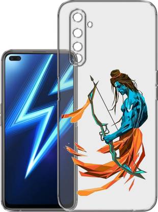 हनीरी Back Cover Realme 6 Pro / RMX2061 mobile cover | JAI SHREE RAM | Design | PNG_44 के लिए
