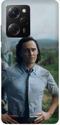 DIKRO Back Cover for POCO X5 Pro 5G, MZB0DGVIN, LOKI, AVENGERS, VILLIAN, WEB, SERIES