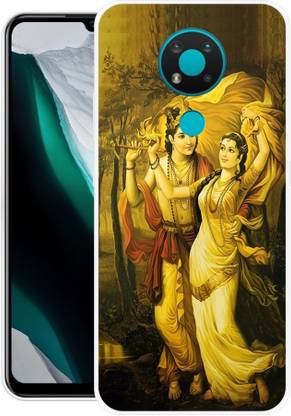 SHIVKUDI Back Cover for Nokia 3.4
