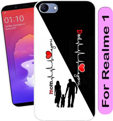 SmartGoldista Back Cover for OPPO Realme 1