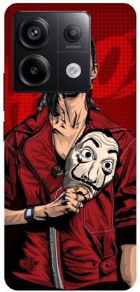 DIKRO Back Cover for REDMI Note 13 5G, NAIROBI, MONEY, HEIST, ACTRESS