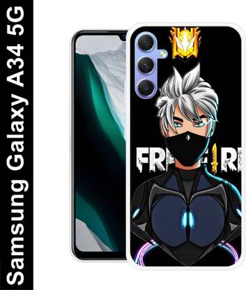itrusto Back Cover for Samsung Galaxy A34 5G free fire Printed Designer Mobile Cover