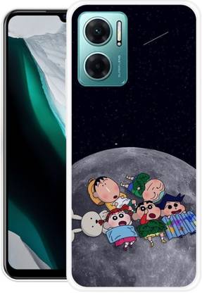 INTELLIZE Back Cover for REDMI 11 Prime SHINCHAN, CARTOON. FUNNY, CUTE, SHINCHAN CAT, CRAYON SHINCHAN