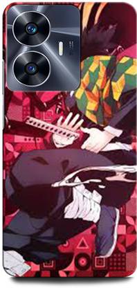 ORBIQE Back Cover for Vivo Y02T DEMON SLAYER, ANIME, CARTOON, ACTOR